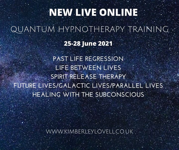 Live Online certified Quantum Hypnotherapy Training Course includes training in; Past Life Regression, Lives Between Lives, Future Lives, Spirit Release and Healing With the Subconscious.  #quantumhypnotherapy #pastliferegression #qhht

kimberleylovell.co.uk/training/quant…