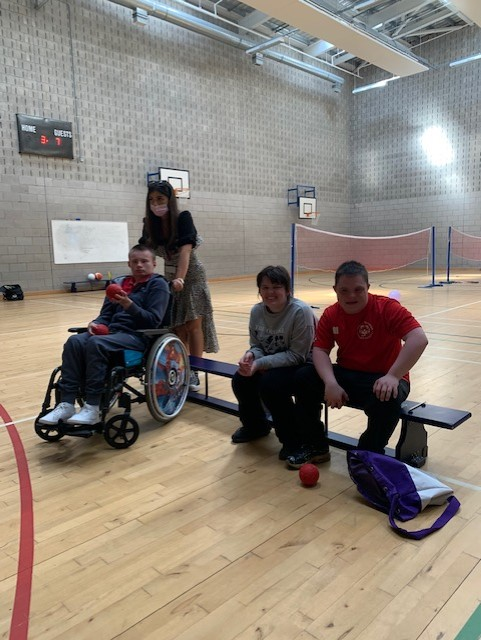 Yesterday's session included Boccia, Balloon Badminton and Basketball 🏀😀🏸