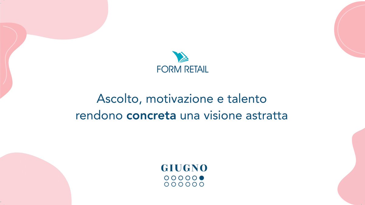 FormRetailITA's tweet photo. 𝑮𝒊𝒖𝒈𝒏𝒐 - inizia celebrando le soft skills e le attitudini che ci piacciono.
⚡ Anche Giugno lo iniziamo con un buon proposito!
#formretail #giugno2021 https://t.co/hjQ1QfbxVs