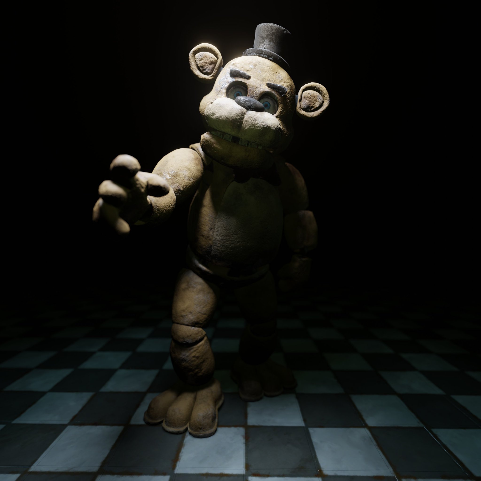 zyght on Twitter "HW Freddy Retexture Model by Steel Wool Fnaf https