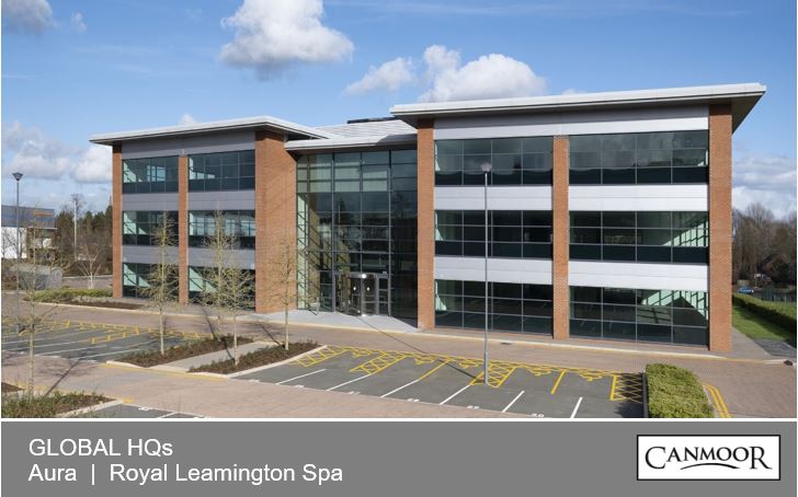 Tata Consultancy Service have agreed a 10 year lease with Canmoor at the comprehensively refurbished Aura, Leamington Spa. The refurbishment includes a new feature reception, new cycle &amp; shower facilities, electric charging points &amp; an excellent car parking ratio of 1:207 sq ft.