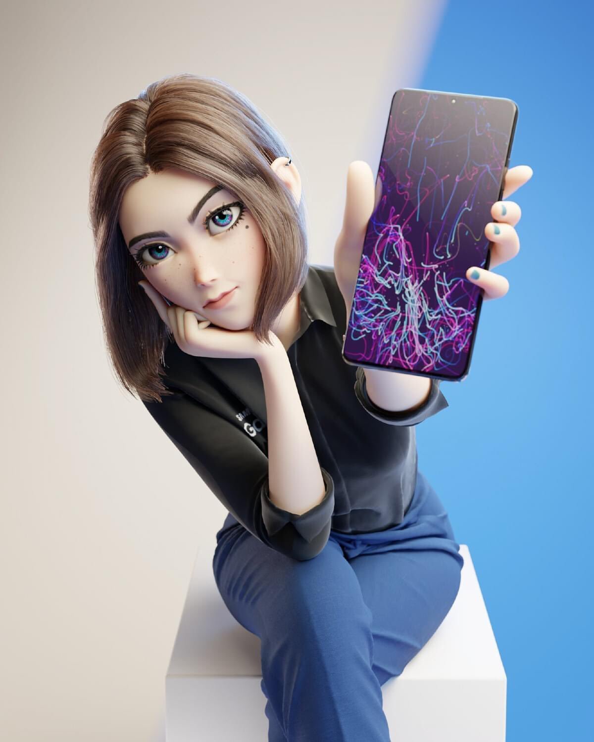 Noble on X: Samsung just made a hot virtual assistant named Sam, and in  one fell swoop, they captured every weeb and r34 artist   / X