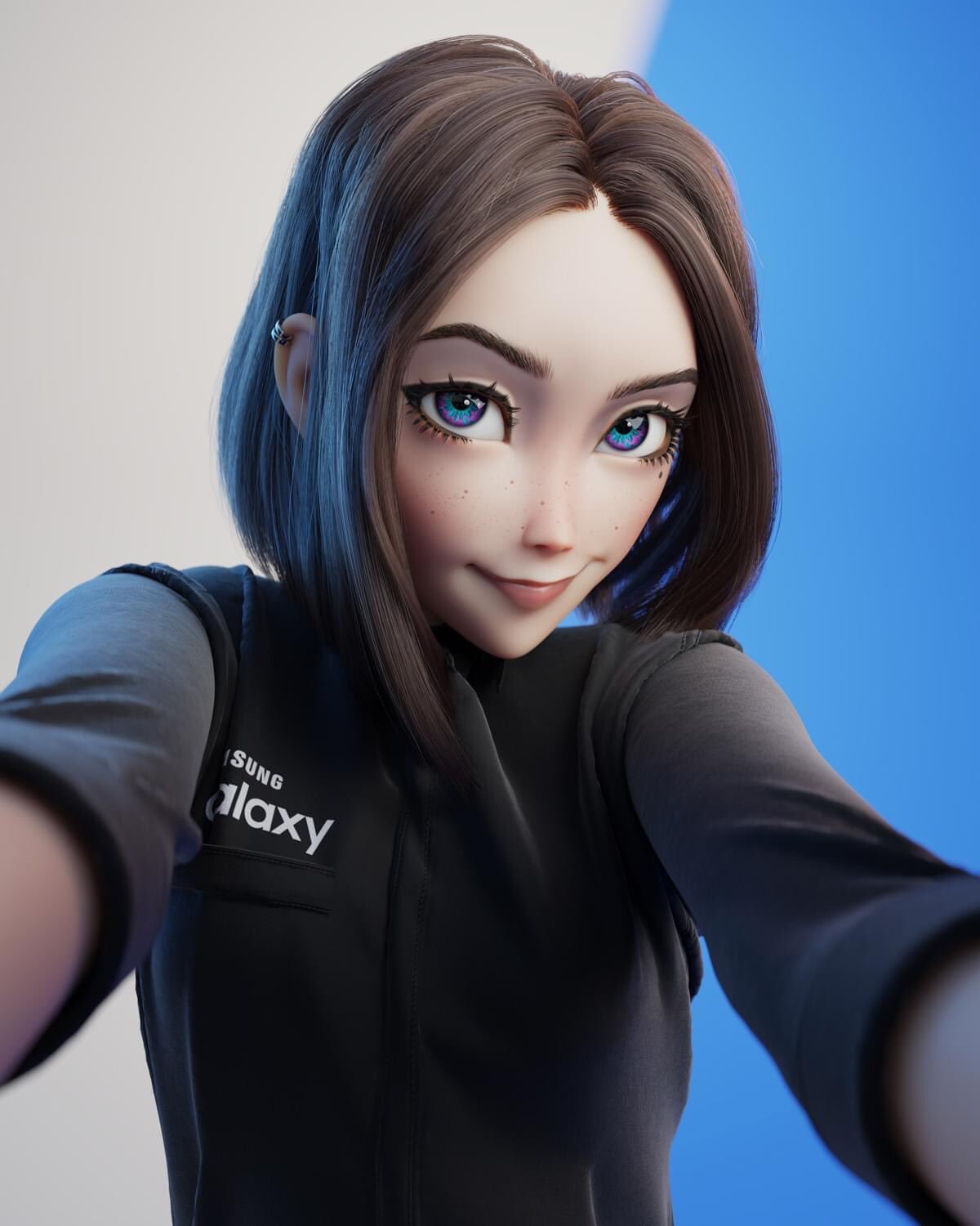 Noble Samsung Just Made A Hot Virtual Assistant Named Sam And In One Fell Swoop They Captured Every Weeb And R34 Artist T Co 2tliwgpcsb