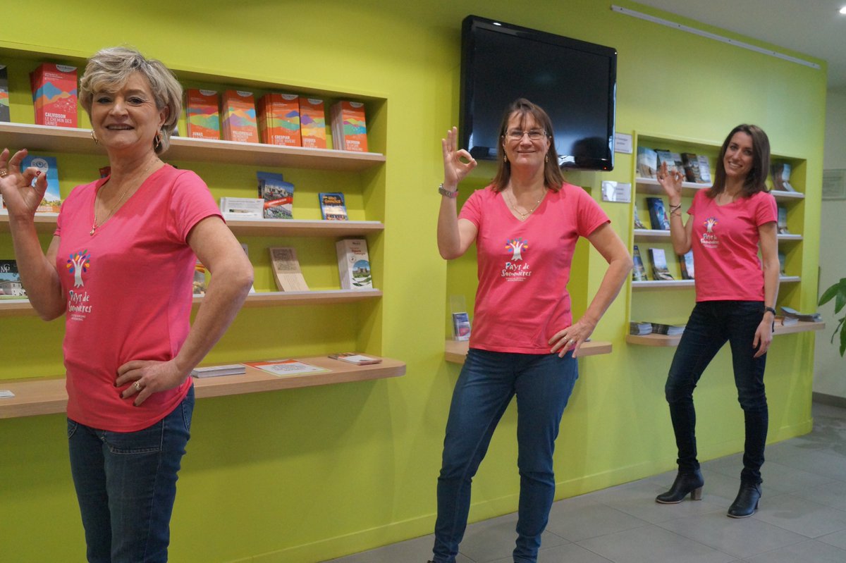 🕙 Changement des horaires de l'Office de Tourisme. 
>> Au mois de Juin, l'équipe vous accueille dans le respect des gestes barrière, du lundi au samedi, de 10h à 12h30 et de 14h à 18h00. Au plaisir de vous accueillir 😉