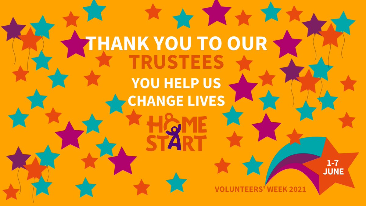 Thank you to our trustees, you are the unsung heroes of Home-Start and we appreciate everything you do for us and the community we support! #HomeStartVolunteer #HomeStartTrustee #VolunteersWeek