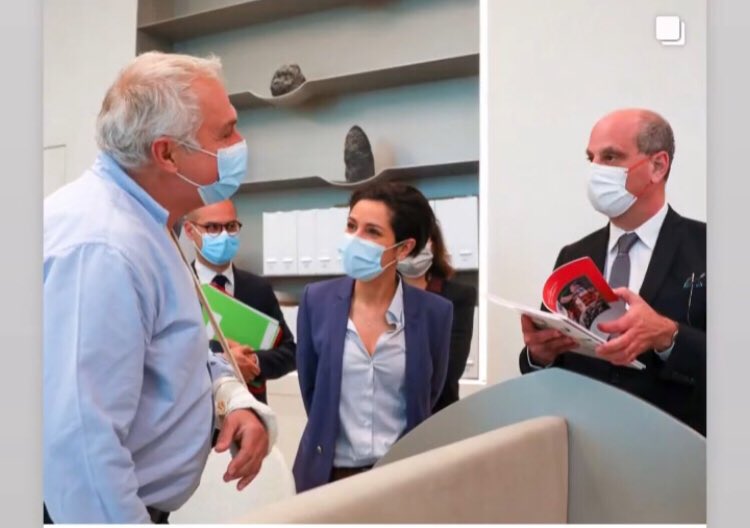 Merci Monsieur le ministre <a href="/jmblanquer/">Jean-Michel Blanquer</a> pour cet échange. Vous avez du lire notre rapport d’activité 2020 que je vous ai remis. Reparlons en !  <a href="/FondationFACE/">Fondation FACE</a> <a href="/CFFondations/">CFF</a> <a href="/education_gouv/">Ministère Éducation nationale</a> <a href="/ADMICAL/">Admical</a> <a href="/Fondationfrance/">Fondation de France</a> <a href="/stephaniedamero/">Stéphanie Dameron</a> <a href="/MCMA_Officiel/">Ma Chance Moi Aussi</a>