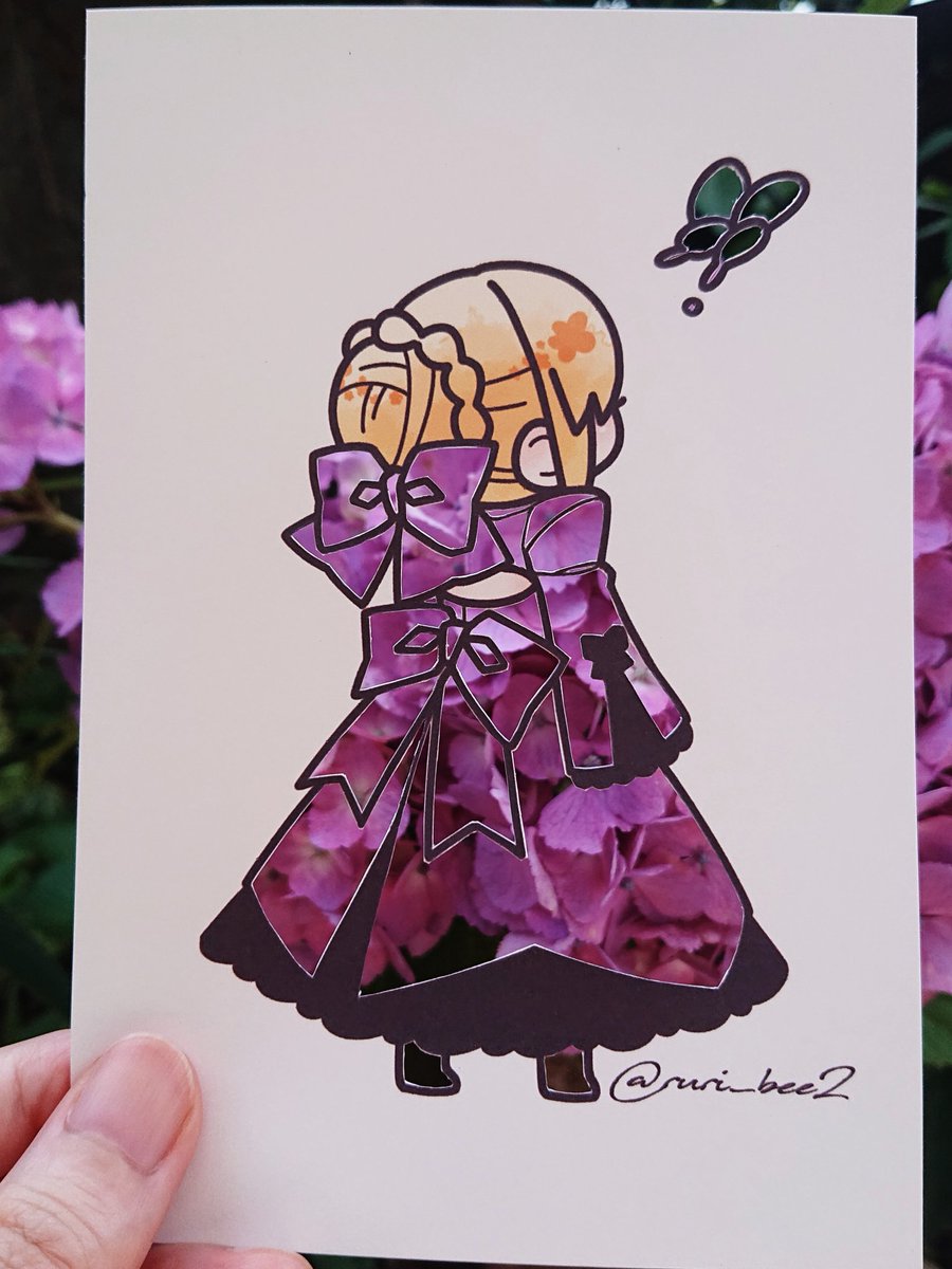 多香るり 七夕に新刊出したい S Tweet お花畑の中のオルタ アジサイ Fatego Fgo 切り絵 Trendsmap
