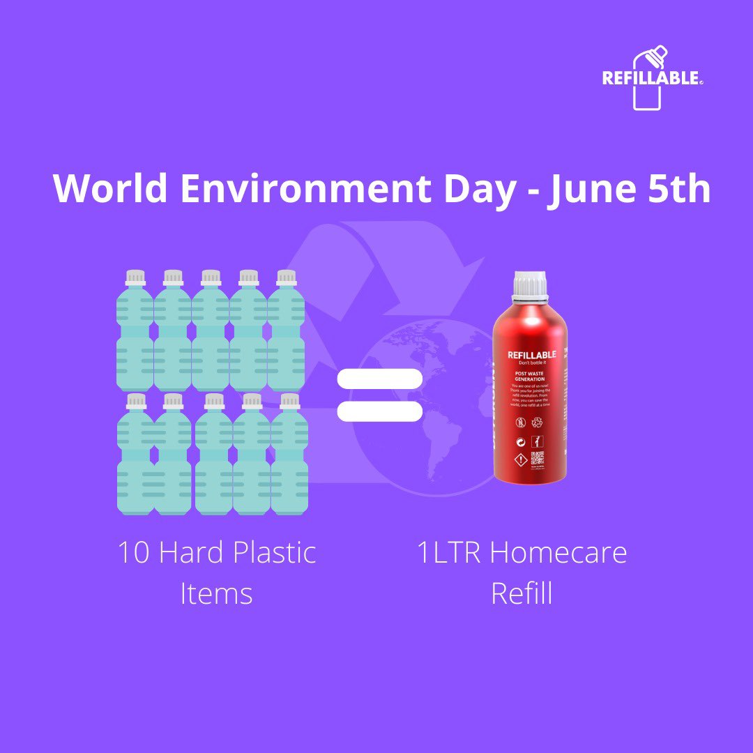 RefillableIndia's tweet photo. Yet haven’t signed up for #paywithplastic ?
Here are all the details you need for 5th of June #WorldEnvironmentDay
Drop all your #question in the #comments below & we’ll #answer them all ✅
Schedule your #society visit on 9321619095
We’re #waiting ⏱
#sustainableliving https://t.co/jHBjyj6SqK