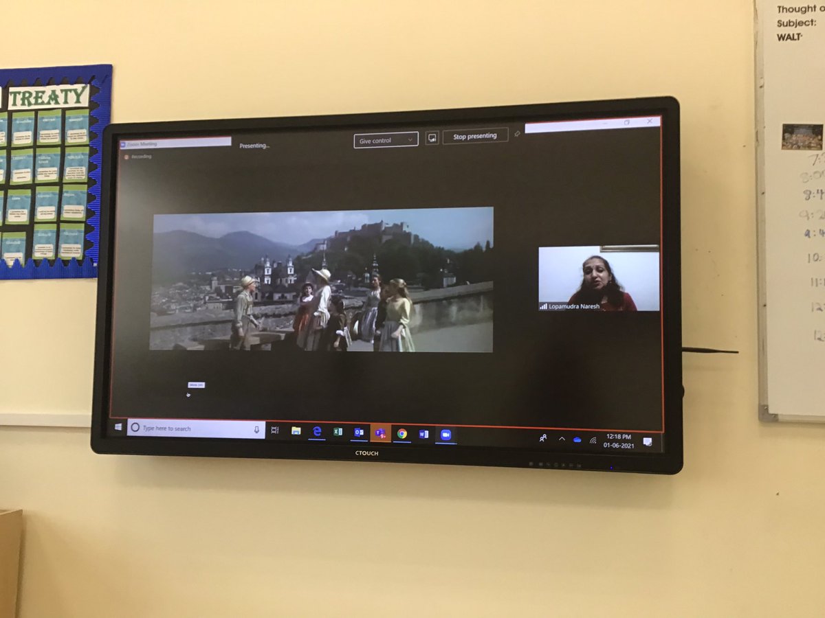 Avanthikaarun1's tweet photo. Today’s math week webinar session with @LopamudraNaresh https://t.co/nM4wtO3YOc