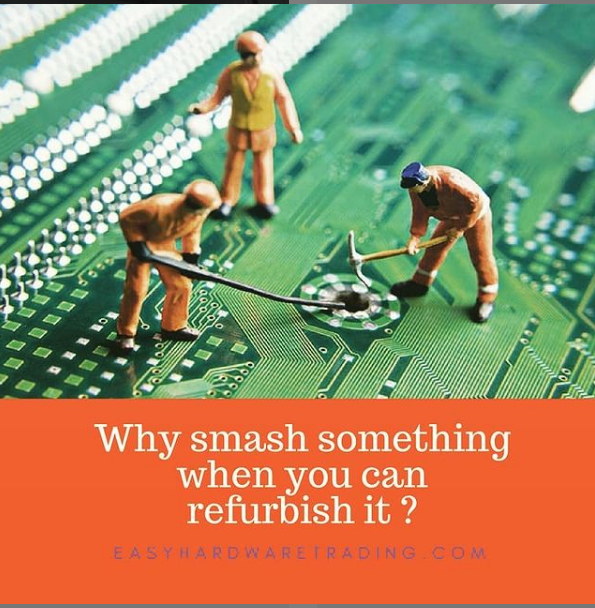 EHTrading's tweet photo. We pay you to refurbish your old hardware! Jump at the chance and visit our website (https://t.co/8Y21a9Fw3n) #hardware #company #easyhardwaretrading #refurbished #hardware #green #environmental #friendly #technology #nosmashing #refurbish #dotherightthing https://t.co/FGyKG9Cnrq
