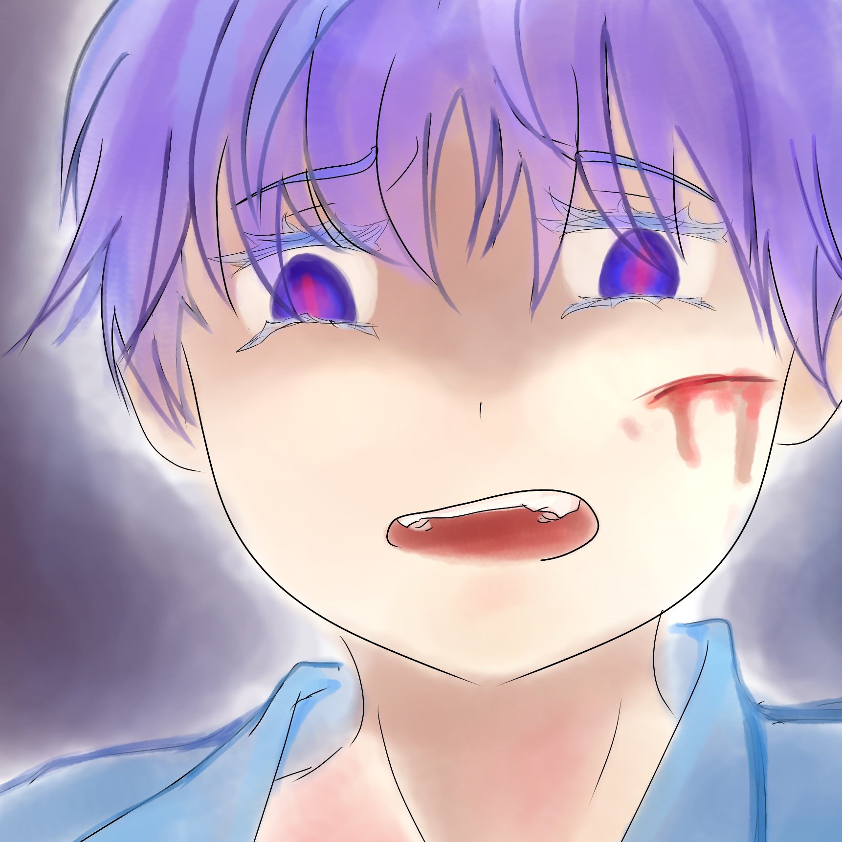 ほしくず いやだ オリジナルイラスト 病みイラスト 男の子 T Co 1ryytrfzzi Twitter