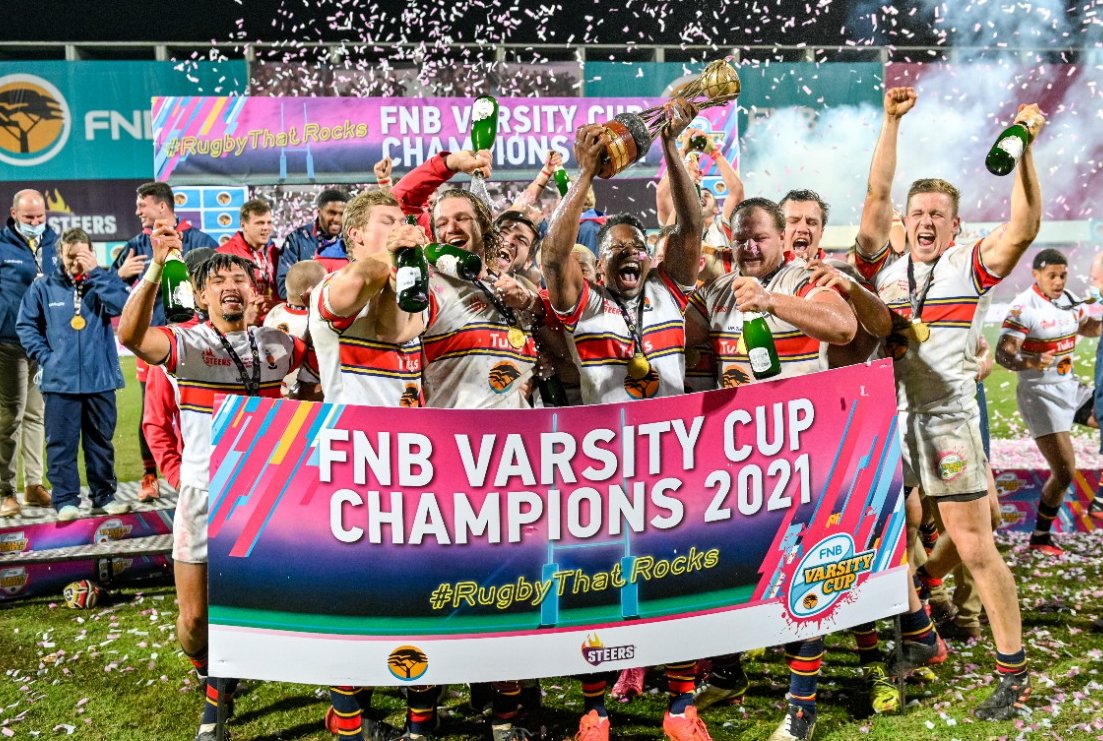 Eight weeks. 17 universities. One of two journalists. And my fourth (of six) finals where Tuks has lifted the #VarsityCup. 🗣 Proud to be part of this incredible competition since 2011! 🔥🏉 ☆ #StripeGeneration #RugbyThatRocks #QuadChronicles