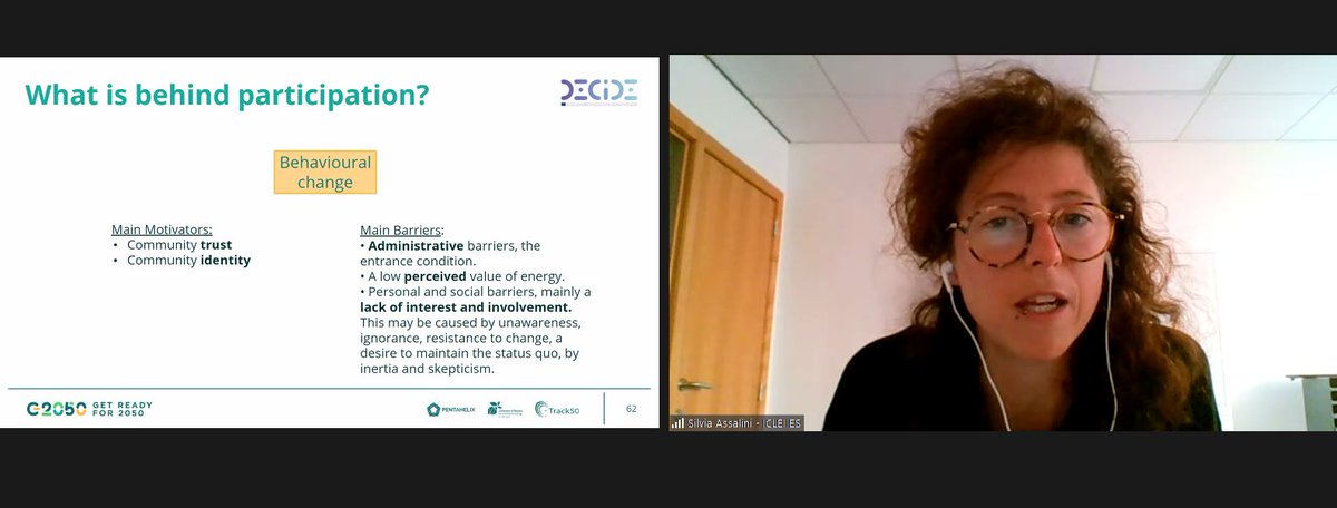 "We need to build a narrative that sets decisive clear goals" Indeed, the #EnergyTransition is about finance but also about the social aspect. A wise conclusion from Silvia Assalini, who recommends sustainable projects focus on stakeholders' engagement and participation🤝#GRF2050