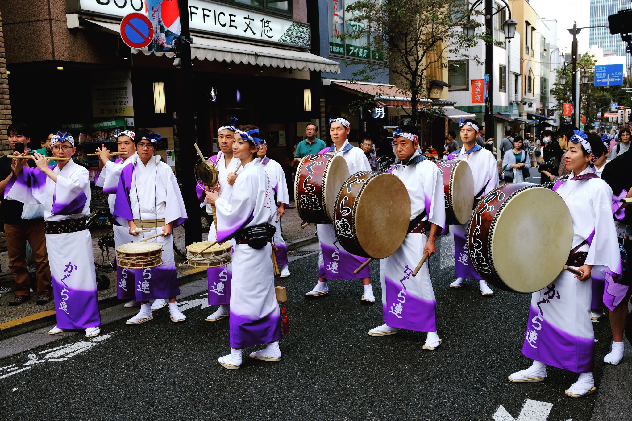 神楽坂かぐら連 على X: 