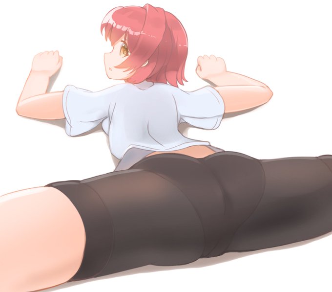 前に描いた鬼怒さん
ポーズ練習～|ω・) 