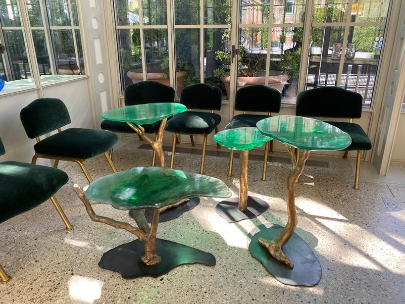 designboom's tweet photo. LABINAC designs twenty-one arboreal marble tables for the venice biennale 2021. https://t.co/0nkEeNvzNv https://t.co/9H2cjsptxa