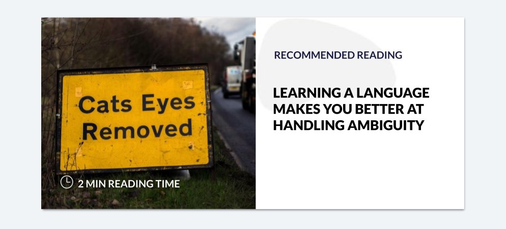 "When you’re learning a language, you have to suss out the underlying meaning from expressions that you might not have full fluency in.":

ow.ly/WsiJ50Aqvs6

#Lengoo #language #translation