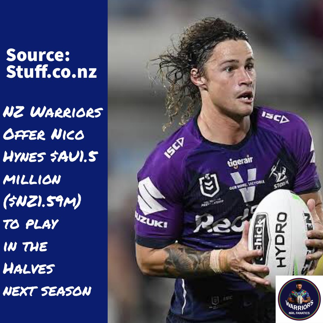 warriors_nrl's tweet photo. Nico Hynes to Warriors in 2022?
🤔
#LetsGoneWarriors https://t.co/EwI0w2ePcK