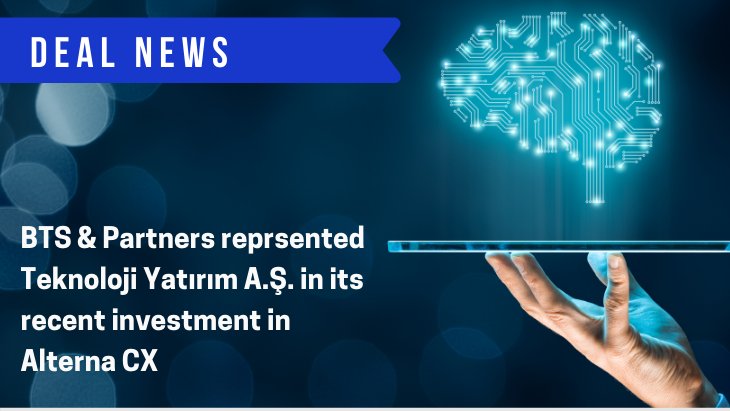 We're happy to share that we represented <a href="/TekYatirim/">Teknoloji Yatirim</a>   (backed by <a href="/T_T_G_V/">Türkiye Teknoloji Geliştirme Vakfı</a> ) in its recent investment in <a href="/AlternaCx/">Alterna CX</a> Congrats to all parties involved!
#investment #technology #venturecapital