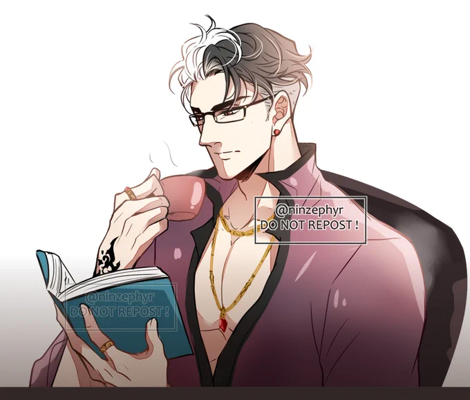 Modern LaoYan would wear glasses when reading 👀
#山河剑心 #千秋 #晏沈 #QianQiu 