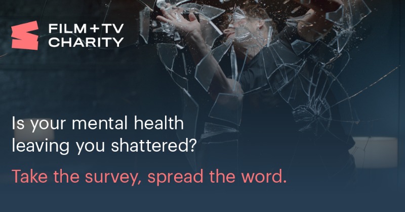 FilmTVCharity's tweet photo. Work in film or TV? Tell us how you’re feeling. 💭 

Your answers will help us to build the right support for everyone who works behind-the-scenes. Take the survey, spread the word.