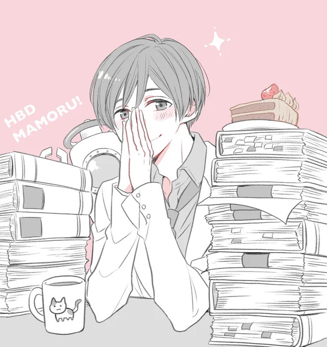ワヒロらくがき🍰お誕生日おめでとうございます! 