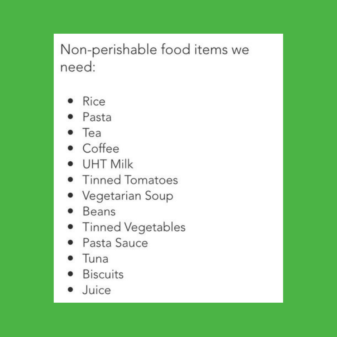Non Perishable Food List non-perishable-food-list