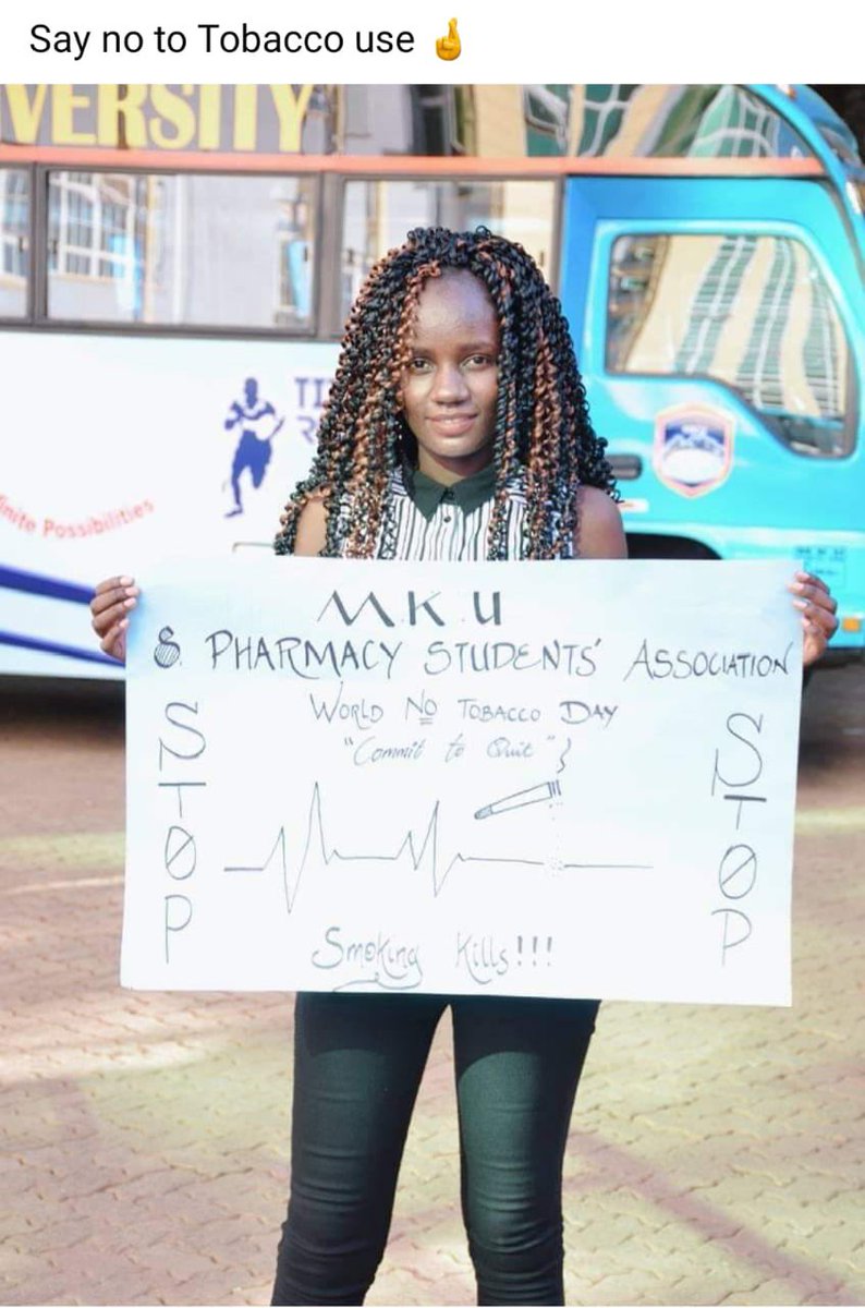 KETCA254's tweet photo. #CommitToQuitKE
Kudos @MountKenyaUni
It is encouraging when young people #CommitToQuit. #Tobacco threatens to wipe out a whole generation which calls upon decisive actions by young people to counter industry manipulations and maneuvers.
#WNTD2021 #WorldNoTobaccoDay https://t.co/wFSuytJEqt