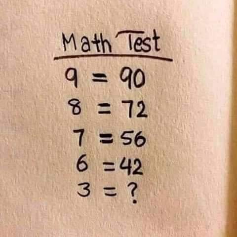 AnanthRchandran's tweet photo. It’s crazy how many people get this wrong. Can you solve it?

#Mathematics #reasoning #aptitude #puzzle #puzzlegame #puzzles #Trending #TrendingNow #tuesdaymotivations #tuesdayvibe #wednesdaythought https://t.co/30yjMTEZG9