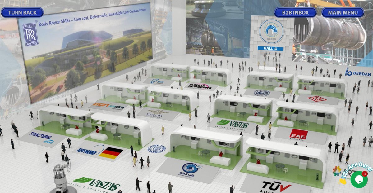 nuclearmeetings's tweet photo. Which hall did you start visiting booths firstly?

#VNPPES https://t.co/gzA51UWozX