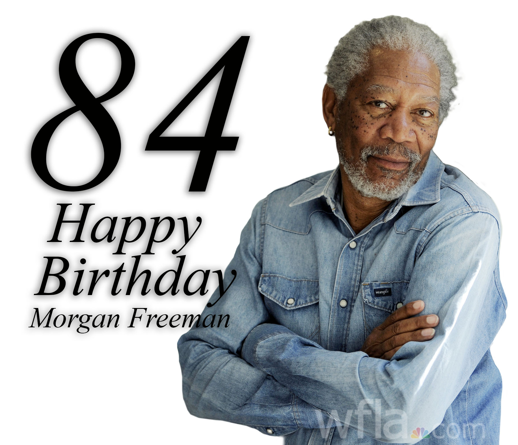Join us in wishing a happy 84th birthday to actor Morgan Freeman.  