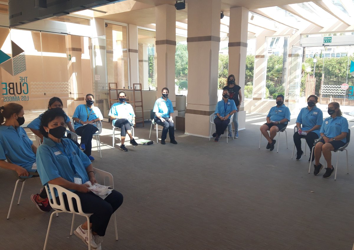 #Today we welcome home some of our Housekeeping Team Members #LosAmigosBeachClub #DiamondResorts Looking forward to welcoming the rest of the team very soon! #OneTeam #ReopeningSoon #LifeatDiamond <a href="/DiamondCareers/">Timi Awodipe</a> #StayVacationed