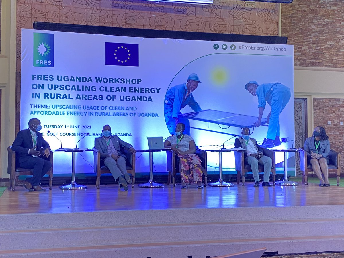 Discussing upscaling clean energy in rural Uganda today in Kampala with authorities and donors <a href="/energyministry/">Ministry Energy</a> @REA_Uganda <a href="/UNBSug/">UNBS</a> <a href="/mofpedU/">Ministry of Finance</a> <a href="/giz_gmbh/">GIZ</a> <a href="/NLinUganda/">Embassy of the Netherlands in Uganda</a> and customers and employees of FRES Uganda. Supported by <a href="/EUinUG/">EU in Uganda</a>