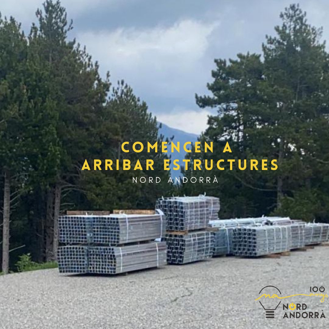 💡 Comencen a arribar les primeres estructures pel projecte que s'està duent a terme per potenciar l'energia verda a Andorra. La instal·lació es convertirà en la més gran del Principat. El parc solar es començarà a construir aquest juny al planell de la Tosa.