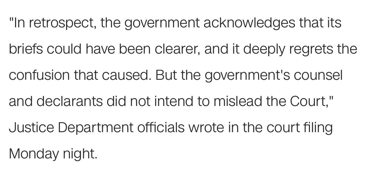 IDLIVA's tweet image. The #GarlandDOJ arguing on behalf of the #BarrDOJ. #WhitePrivilege?🤔

npr.org/2021/05/25/997…