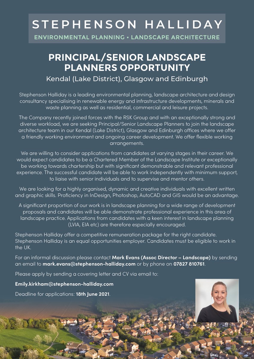 We're Hiring! #careers #landscape #planner #environment