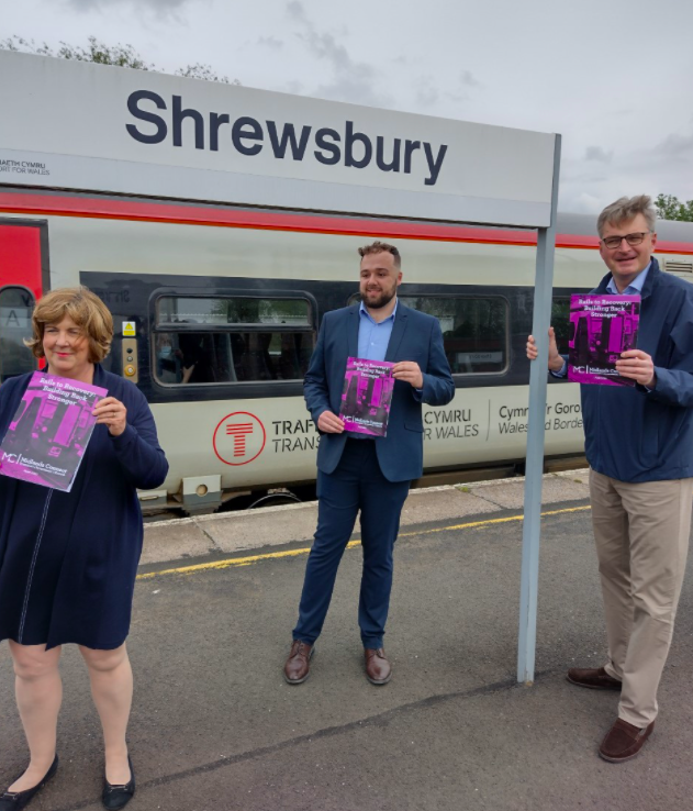 marcheslep's tweet photo. We are delighted to see today’s #railstorecovery report released by @MidsConnect
Improvements to the #Shrewsbury - Birmingham - London route will be a boost for the #Marches #Shropshire and #Telford economies
https://t.co/20RviynM9o
#buildbackstronger https://t.co/8T1fDgUriO