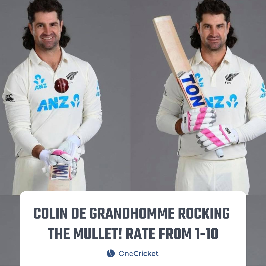 New Zealand all-rounder Colin de Grandhomme has been seen flaunting the Mullet! Bring back the 90s look!

How much for the hairstyle for CDG?

#ColindeGrandhomme #Mullet #NewZealand