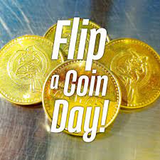 bocachamber's tweet image. Today is National Flip a Coin Day. Have you ever flipped a coin to make a big decision? #flipacoin #desicion #fate #heads #tails