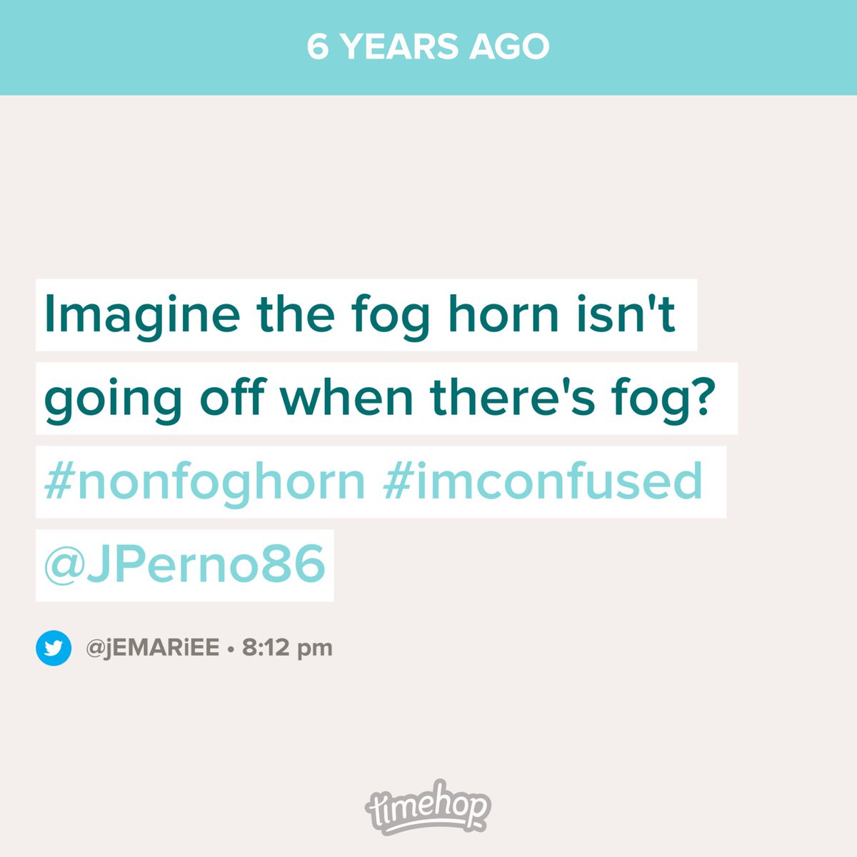 jEMARiEE's tweet photo. Come to think of it.. I don’t think I’ve heard the foghorn since @jperno86 moved to Wallingford 😳🤨🤭 https://t.co/g7kLsIwWpw