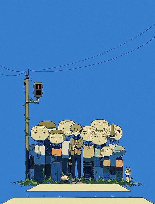 「shoes utility pole」 illustration images(Oldest)