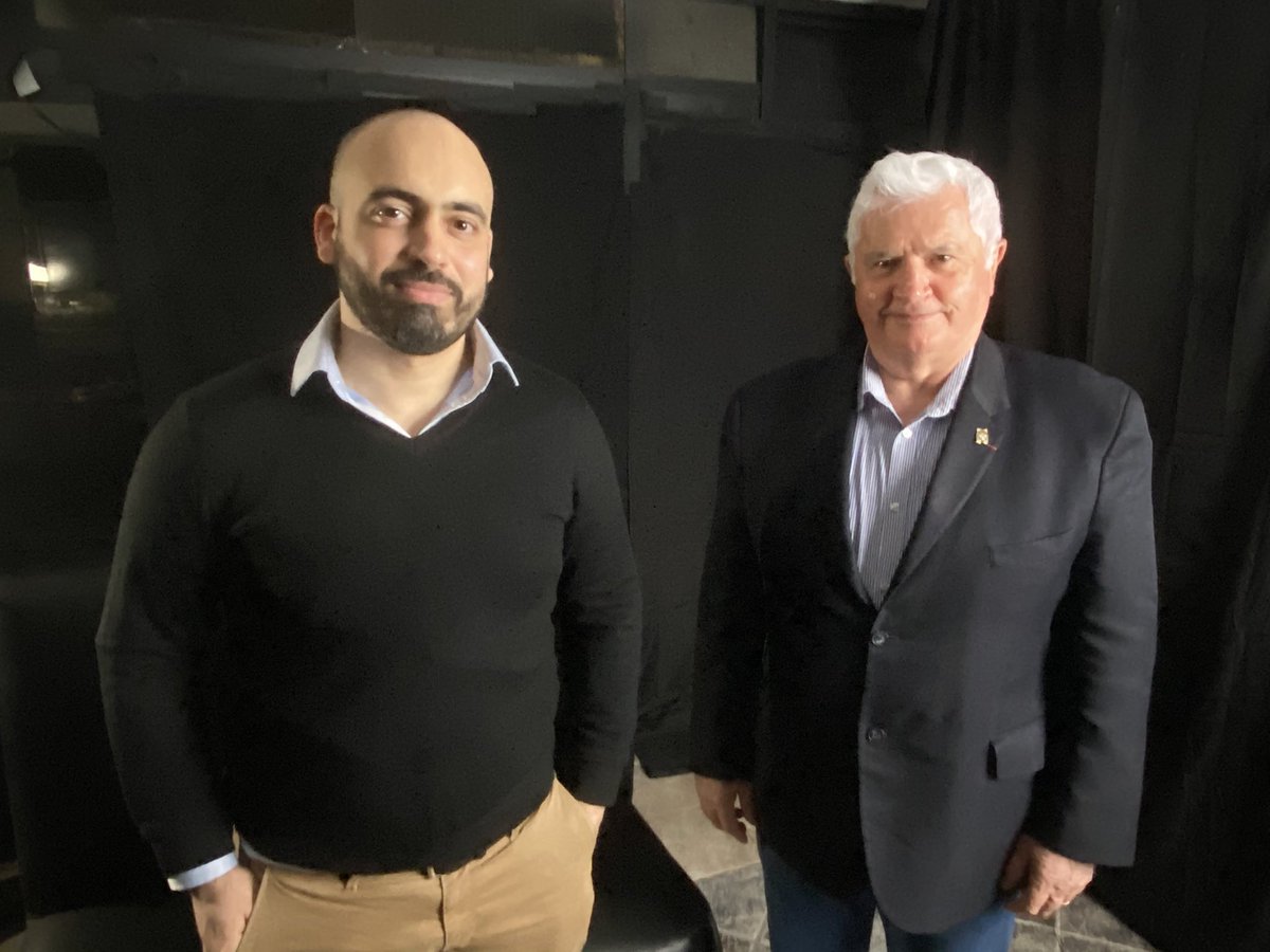 Cyb3rVox's tweet photo. 🎥#Backstage des #interviews du prochain épisode #CyberVox avec @barbier_bernard ancien Directeur Technique de la #DGSE et @SebGarnault fondateur de la @Cybertaskforce. 

🗓 Rendez-vous bientôt pour la sortie de cet épisode à l’occasion de la @ParisCyberWeek 2021 ! https://t.co/wVHnSTSkfh