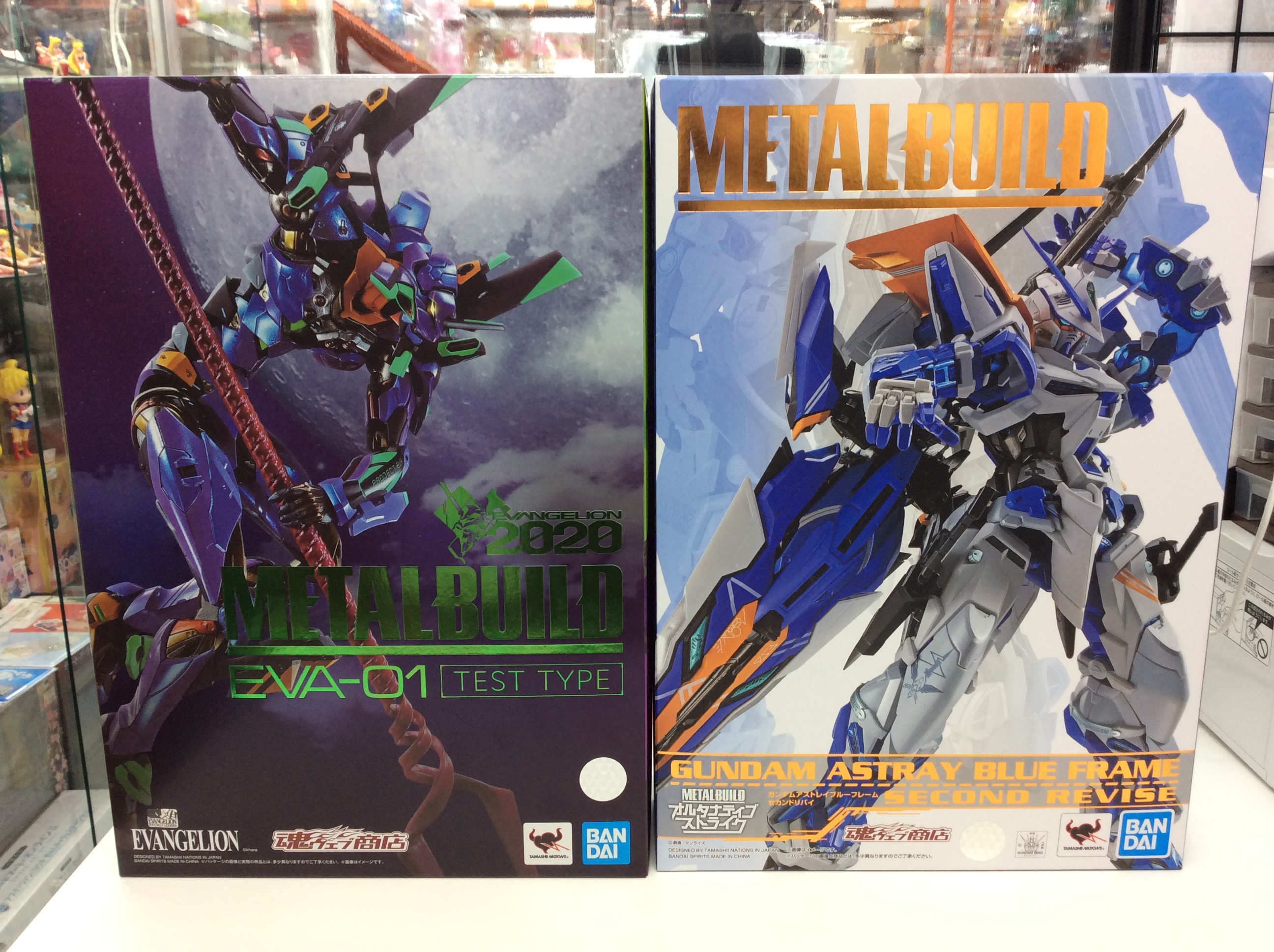とれじゃらすアキバ本店 秋葉原のフィギュア アニメグッズの買取 販売店 返信不可 入荷情報 Metal Build ガンダムアストレイブルーフレームセカンドリバイ エヴァンゲリオン初号機 Eva が入荷いたしました お持込みありがとうござい