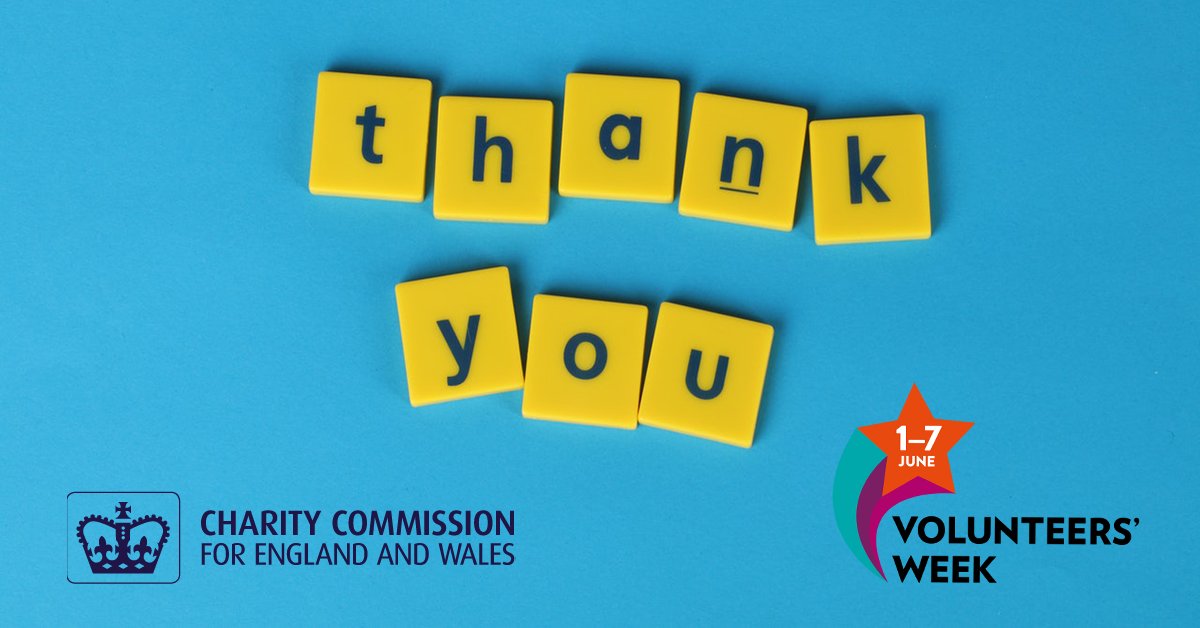 It’s #VolunteersWeek and we want to say thanks! 👏

Thanks to all of you who have dedicated time and effort throughout an exceptionally difficult year and continue to amaze us with the difference your contributions make.🌟🎉

#VolunteersWeek #charity