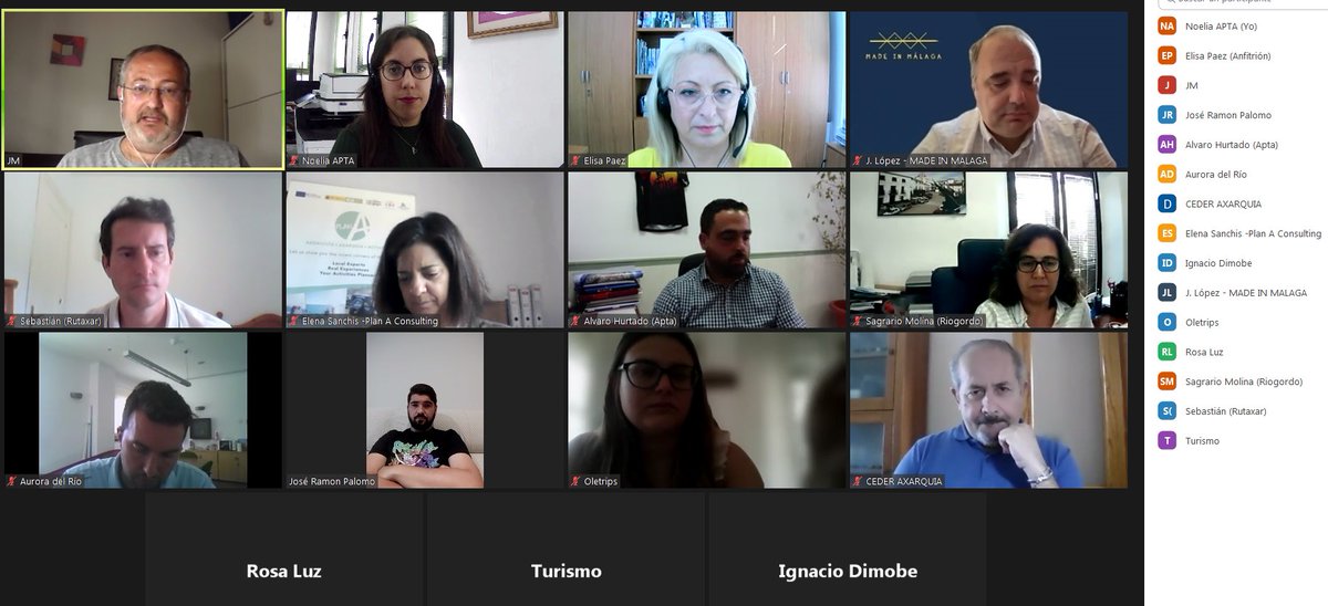 axarquiaAPTA's tweet photo. Reunión de trabajo como punto de partida para el Estudio de Mercado de la Comarca de la Axarquía.

Análisis que reflejará en qué momento nos encontramos para conocer y anticiparnos a las tendencias de un modo completo, acertado, adaptable y útil.

En septiembre estará finalizada. https://t.co/Em7xm9NZX3