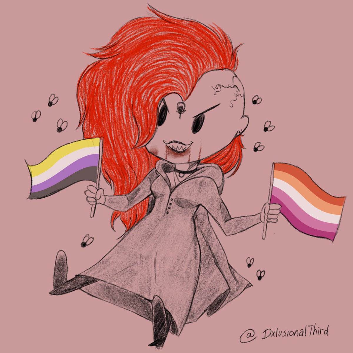 DxlusionalThird's tweet photo. Be gay, drink blood. https://t.co/uMrEUESPa0