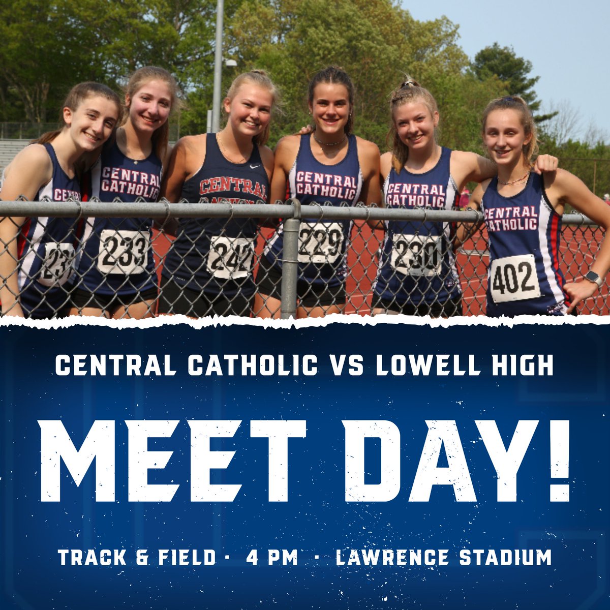 CCRaider_GTandF's tweet photo. Meet Day!!
We welcome Lowell to Lawrence Stadium for our final regular season meet of the season! Let's go girls!! #MeetDay #KatePlusGreat #HAILstorm #StorminSheppard #KineticKate #YeaKate #FlyingFaith #JumpinJank #SeniorSendoff @CCRaider_sports https://t.co/kD6uXerNq9