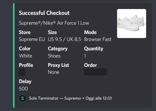 Success from <a href="/thesoleradar/">soleradar</a> - By Ale