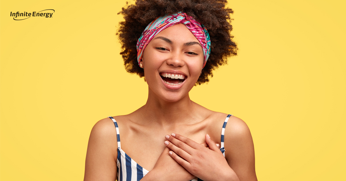 InfiniteEnergy's tweet image. It’s National Say Something Nice Day. We think you’re awesome. Pass it on!