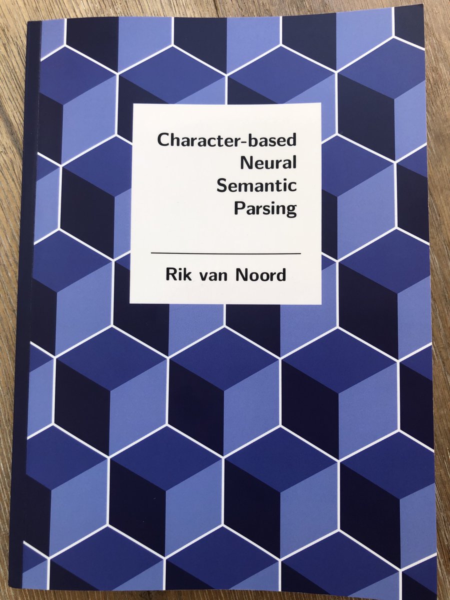 📢 new Dr in the group! 🥳🥳🥳 
We are proud to announce that our own Rik van Noord (<a href="/rikvannoord/">Rik van Noord</a>) successfully defended his thesis on neural semantic parsing yesterday, and was awarded a *cum laude* distinction! Congratulations, Rik!
Link to the thesis: research.rug.nl/en/publication…